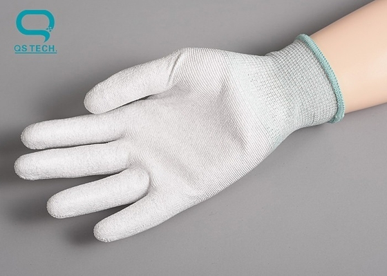 Antistatic Strip ESD Gloves Top Fit Cleanroom Polyester Gloves