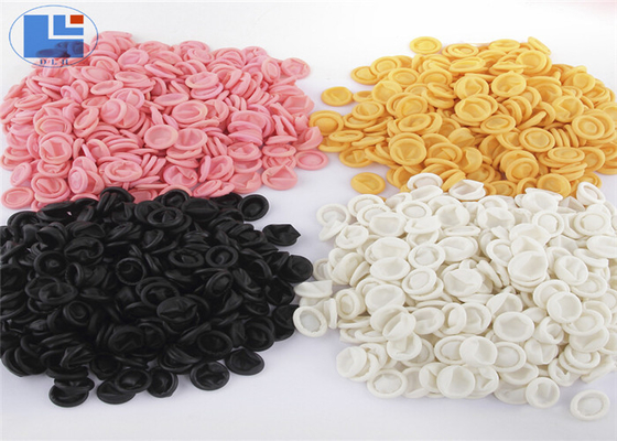 Dust Free Natural Rubber Finger Cots For Electronic Industry